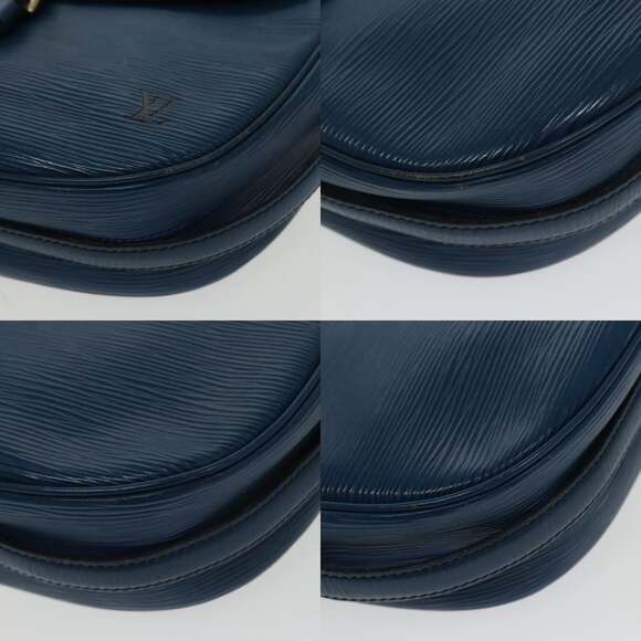 LOUIS VUITTON Epi June Feuille Shoulder Bag Blue M52155 - Picture 10 of 13